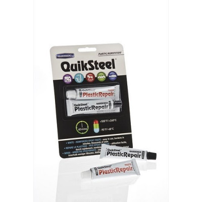 QuikSteel Εποξειδική κόλλα Πλαστικών άσπρη σε πάστα 2 συστατικών 56.8gr