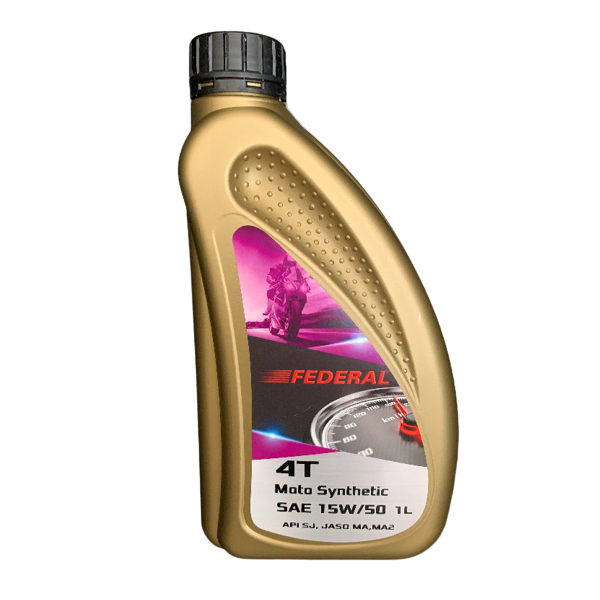 Federal Moto Motor Oil 4T Synthetic 15W/50  1L
